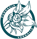 Fundacja Vernalis — logo (sasanka wiosenna)